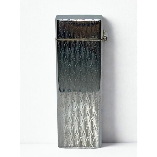 NESOR 24 Korea Silver Vintage Pocket Lighter Chrome Retro Collectible