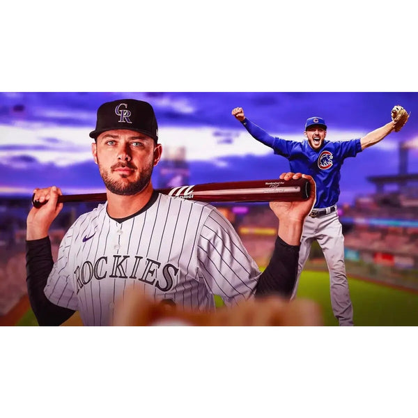 Kris Bryant Signed OMLB Baseball Sweet Spot Chicago Cubs NL MVP WS Champ