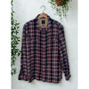 Gap x Pendleton Flannel Shirt Men XL Red Navy Plaid Cotton Double Pocket
