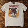 Polo Ralph Lauren Polo Country State Fair Cowboy Tee Mens L White Rare Graphic
