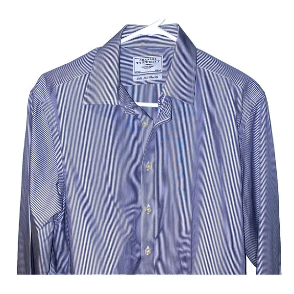 Charles Tyrwhitt Dress Shirt Non Iron Slim Fit Stripe Men's 16.5/34