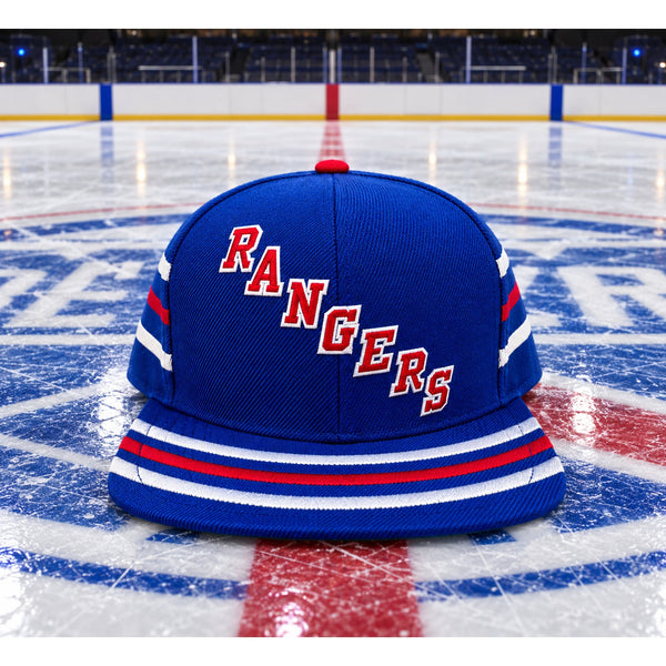 New York Rangers Mitchell & Ness NHL Snapback Hat Blue Adjustable NWT
