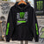 Monster Energy Zero Sugar Hoodie Men's XL Black Graffiti Skater Streetwear