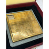 Vintage Solid Brass 15 Number Puzzle Henley Craftsmen England w/ Box c1970