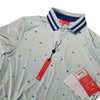 Redvanly Langham Polo Shirt Men’s M Breeze Blue Performance Golf NWT MSRP $105