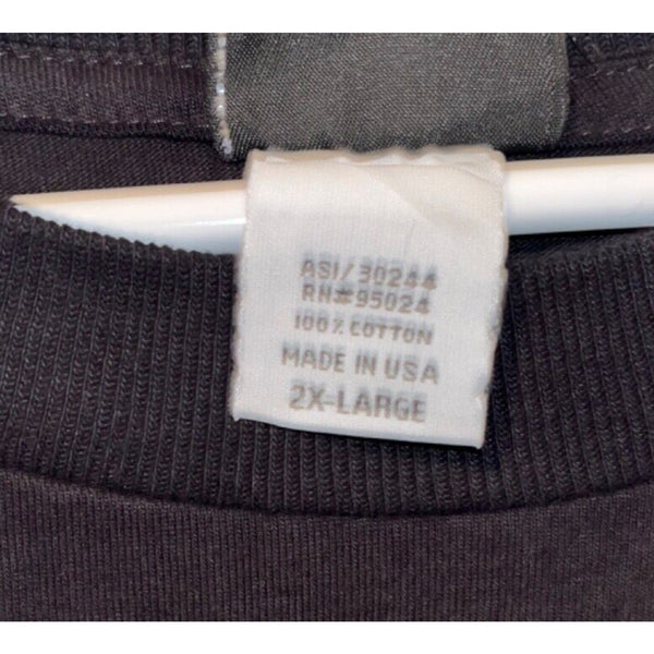 Harley Davidson Wisconsin Diverse Power Bald Eagle USA 2XL Rare Biker T Shirt