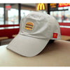 McDonald's Big Mac Patch Hat Adult Adjustable Strapback Employee Uniform Cap