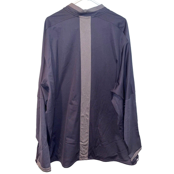 Rutgers University Adidas 1/4 Zip Long Sleeve Windbreaker NCAA Baseball Sz. 2XL