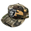 Las Vegas Raiders New Era Realtree Patchwork Camo 59FIFTY Fitted Hat 7 3/4 (2)