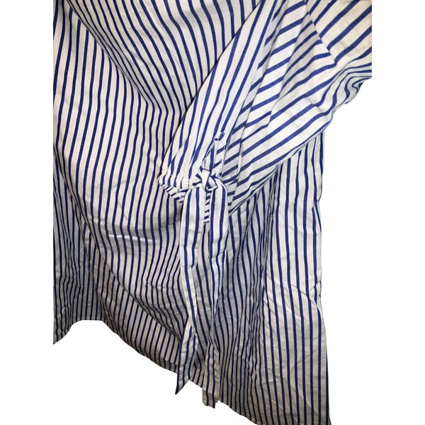 Pookie & Sebastian Flo Chandelier Striped Dress Size L NWT MSRP $88