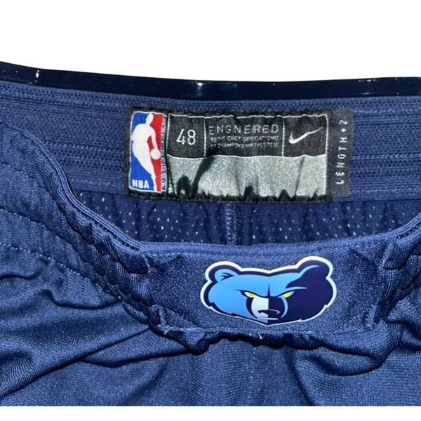 Memphis Grizzlies NBA Player Issued Nike Swingman Shorts Icon Edition 3XL +2 48