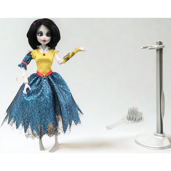 Once Upon a Zombie Snow White 11” Doll WowWee 2012 New Sealed Collector Stand