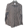 David Donahue Toast Brushed Plaid Shirt Mens M MSRP $165