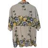 Tommy Bahama Vintage Tag 100% Silk Button Shirt Men's Sz. L Floral Short Sleeve