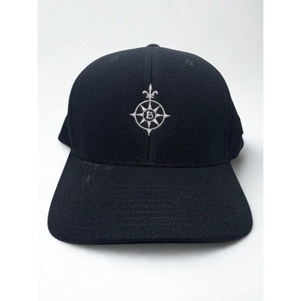 Bayonne Golf Club Hat Yupoong 110 Flexfit Tech Black Adjustable Golf Cap OSFM