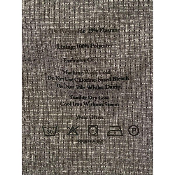 Greyson Montauk Performance Golf Trousers Men's 38x32 Slate Gray Stretch NWOT