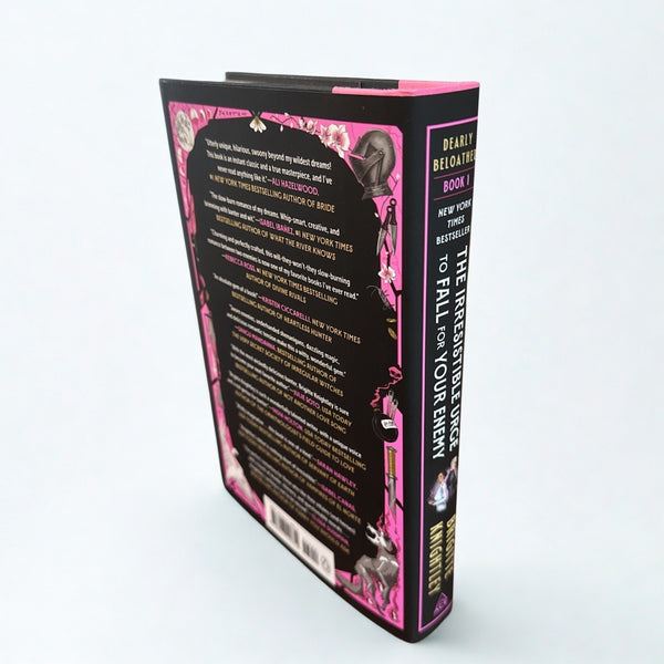 Irresistible Urge to Fall for Your Enemy Signed Book Brigitte Knightley B&N HC