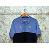 Air Jordan UNC Tar Heels Elite Polo Shirt Blue Navy Mens Size L BQ9630-448 EUC