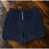 Rhoback Grit Gym Shorts 7" Lined Stretch Black Athletic Large Performance NWOT
