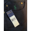 Polo Ralph Lauren 650 Straight Pants Mens 35x30 Black 5 Pocket Twill NWT