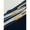 Tiffany & Co T-Clip Pen Pencil Set Chrome Gold Tone NOS Boxed Luxury Writing