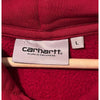 Carhartt WIP Berkeley Hoodie Arrow Red Sweatshirt Mens L Loose Fit EUC