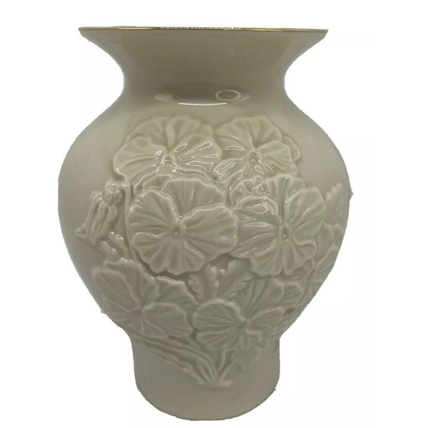 Lenox Perfect Pansies Vase 1997 Edition Mothers Day Collection - EUC - In Box