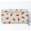 Kate Spade Staci Watermelon Party Continental Wallet Cream Multi KB551 Sz L NWOT