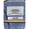 Charles Tyrwhitt Dress Shirt Non Iron Slim Fit Check Men's 17/35