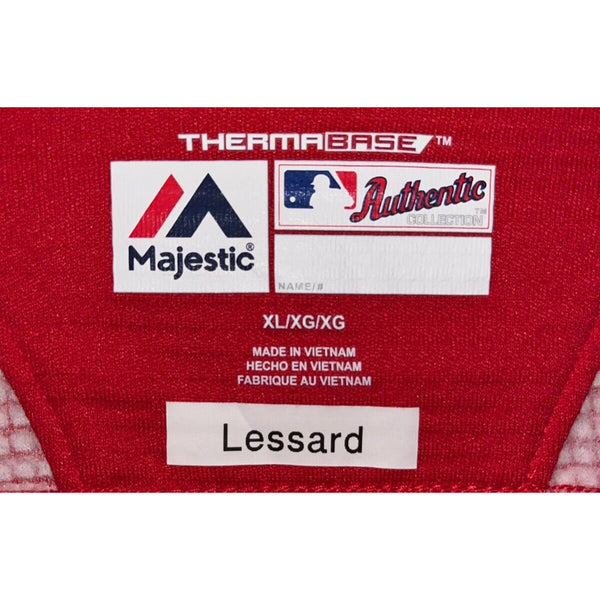 Washington Nationals Game Worn Majestic On-Field Tech Fleece Pullover Sz. XL