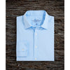 Vineyard Vines Breakwater Performance Cotton Shirt Mens Small Ocean Blue NWT
