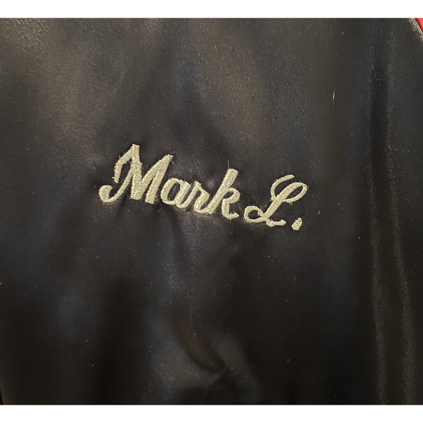 Harlem Nights Paramount Crew Bomber Jacket Mark Lipsky Exec Producer Sz. L