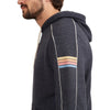Marine Layer Banks Varsity Hoodie Men's Medium Navy Tri-Blend Pullover NWOT