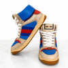 Gucci Screener High Blue 563485 0YI30 9561 Sneakers Men’s Size 9 Authentic EUC