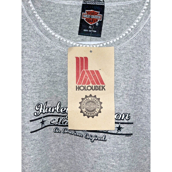 Harley Davidson Atlantic City, New Jersey XL Rare Biker Ladies T Shirt Tee NWT