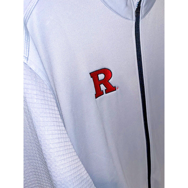 Rutgers University Adidas Climalite Track Jacket Full Zip Long Sleeve Sz. 3XL