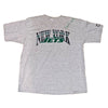 New York Jets Starter T Shirt XL Bill Parcells Signed Auto USA Rare NFL Vintage