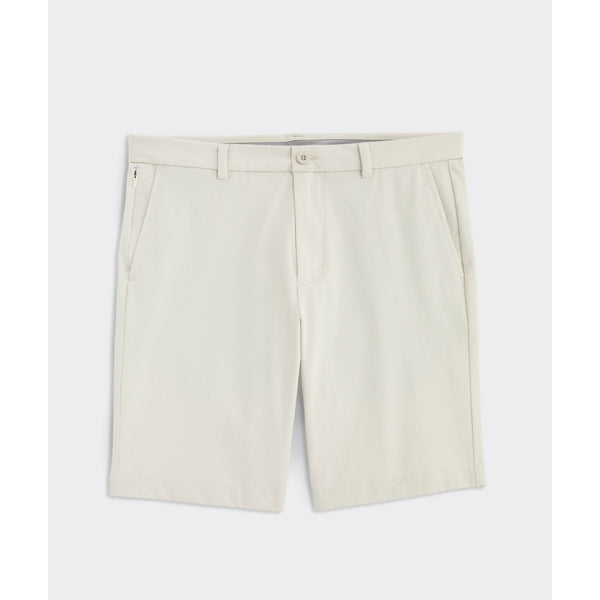 Vineyard Vines Shorts 9-Inch Performance On-The-Go Shorts Stone Mens Sz. 42 EUC