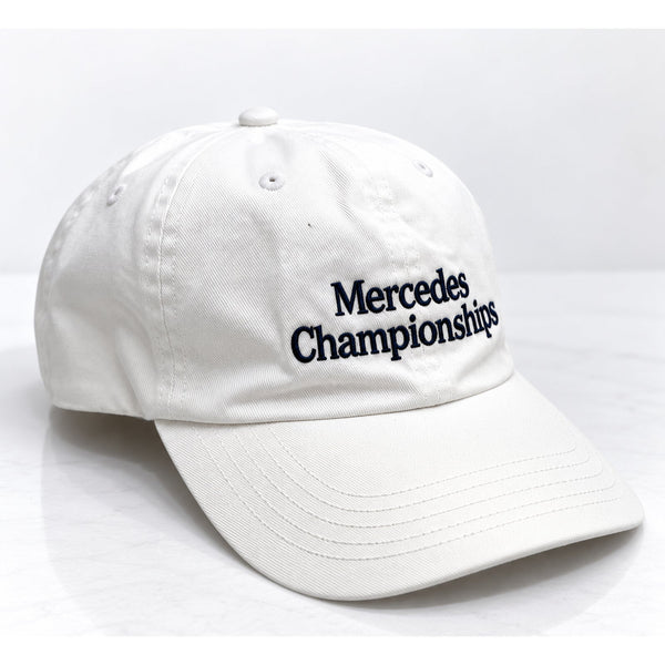 Mercedes Championships Kapalua Maui Golf Hat Imperial Strapback White Vintage