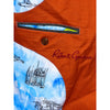 Robert Graham Linen Blend Blazer Sport Coat Jacket Orange Classic Fit Sz 42 NWOT