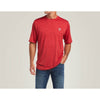 Ariat Charger Flag Tee XL Red AriatTEK Patriotic USA Shirt NWOT