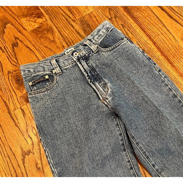 Dolce & Gabbana J&ANS Jeans Women's 29x29 Made Italy Y2K Blue Denim Straight