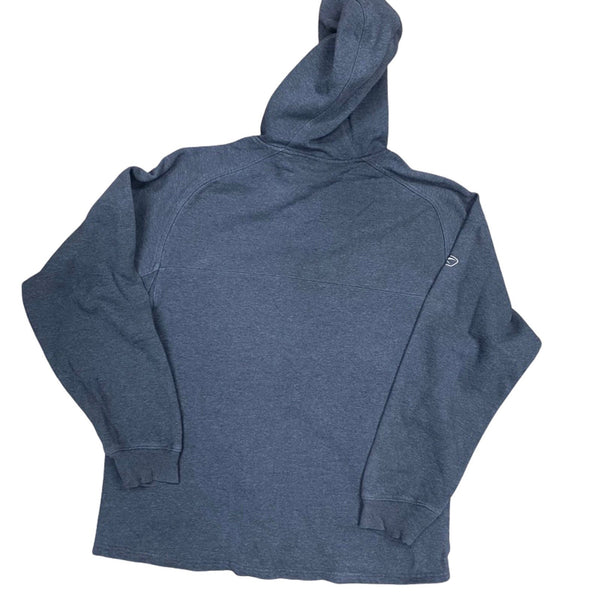 New England Patriots Hoodie M Gray Bill Belichick Y2K Pullover Equipment Reebok