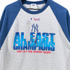 New York Yankees MLB 2005 AL East Champions Raglan T-Shirt XL Lee Sport