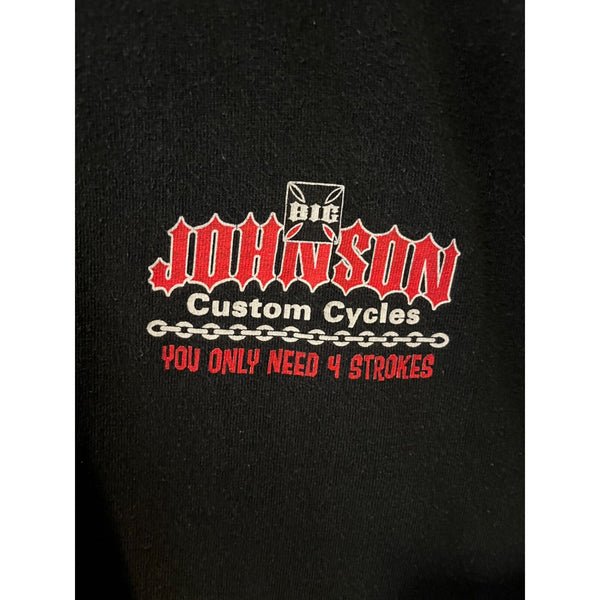 Big Johnson Motorcycles West Coast Choppers OCC Parody XL Biker Motorcycle Faded