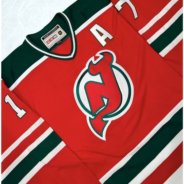 New Jersey Devils Ilya Kovalchuk #17 CCM NHL Jersey 2XL Red Green Retro
