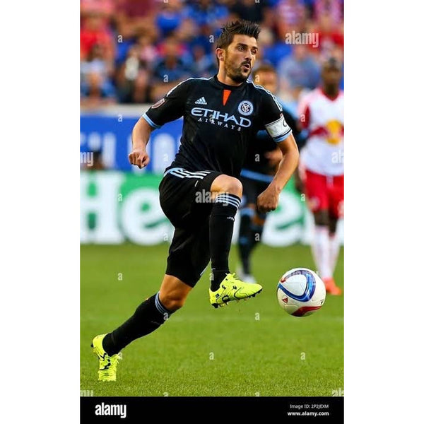 NYCFC Adidas 2015 Away Soccer Jersey Men's L Inaugural Season ClimaCool Rare
