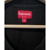 Supreme Oval Top Black T-Shirt Men's XL SS23 Embroidered Logo Made in Portugal