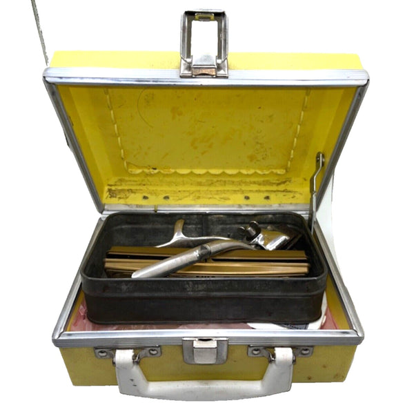 Vintage Barber Hand Held Hair And Beard Clipper And Scissors Set