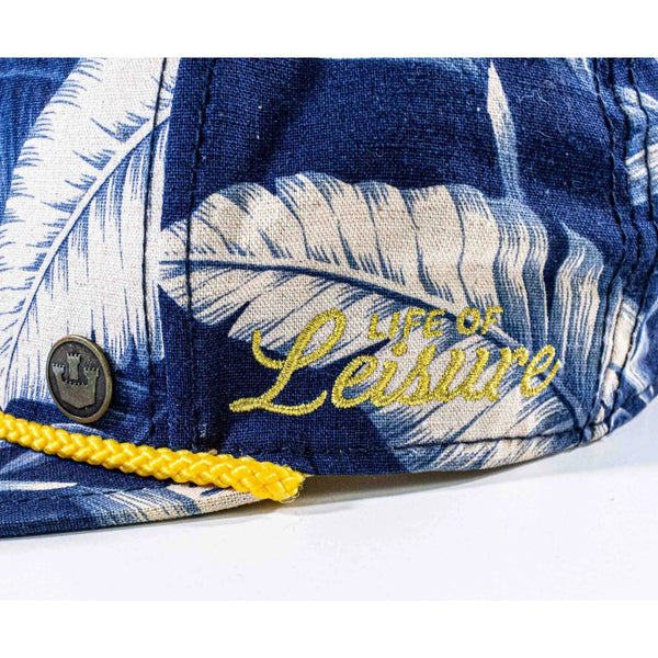 Goorin Bros Life of Leisure Kava Dreams Hat Hawaiian Floral Strapback Rare EUC